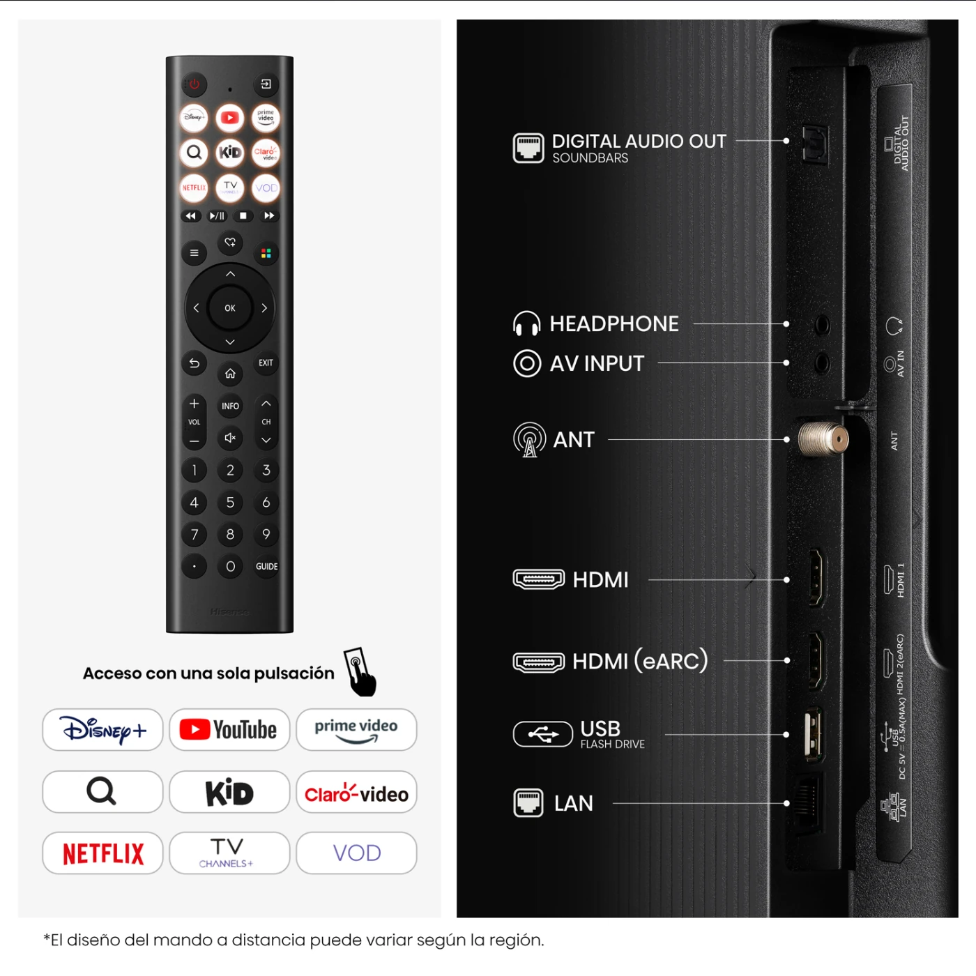TELEVISOR HISENSE QLED 40" 40Q4SV FHD - 13