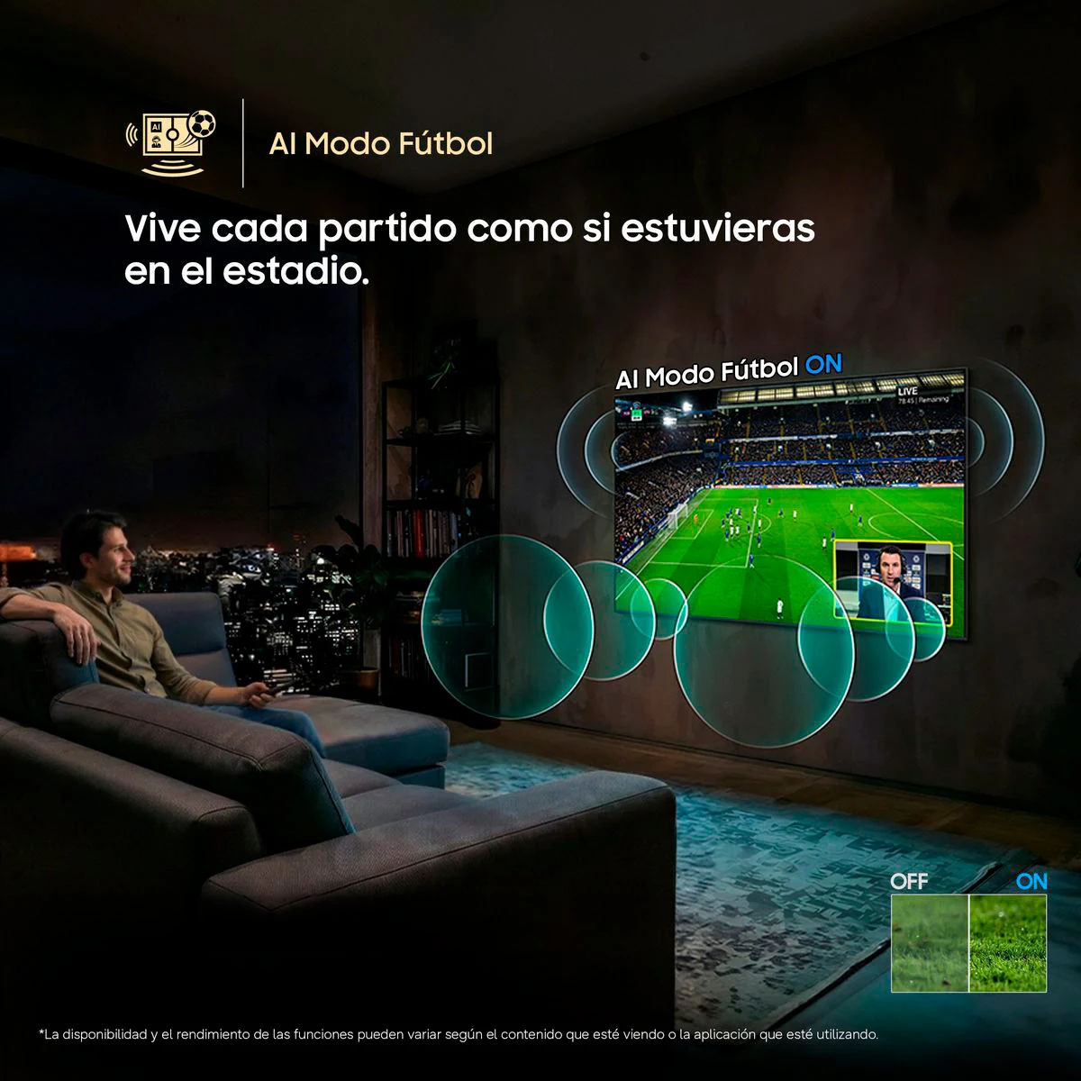 TELEVISOR SMART TV SAMSUNG 4K ACTIVE HDR 65'' S85H VISION AI 2026 - 8