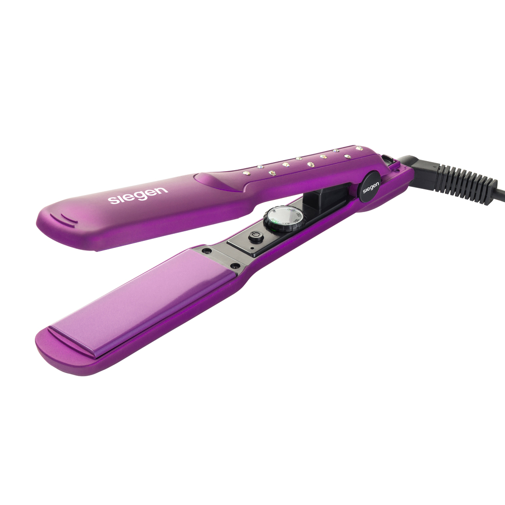 ALISADORA CABELLO SIEGEN PLACAS DE CERÁMICA + TURMALINA SG-3540 PURPLE - 3