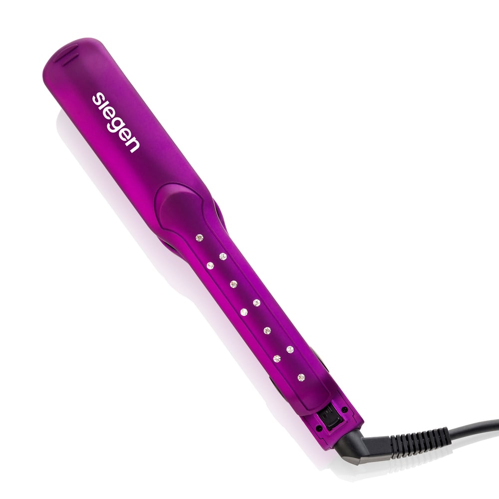 ALISADORA CABELLO SIEGEN PLACAS DE CERÁMICA + TURMALINA SG-3540 PURPLE - 5