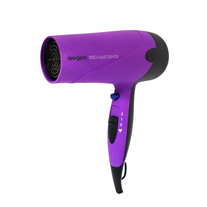 SECADORA DE CABELLO SIEGEN SG-3025M 2000W MORADO - 2