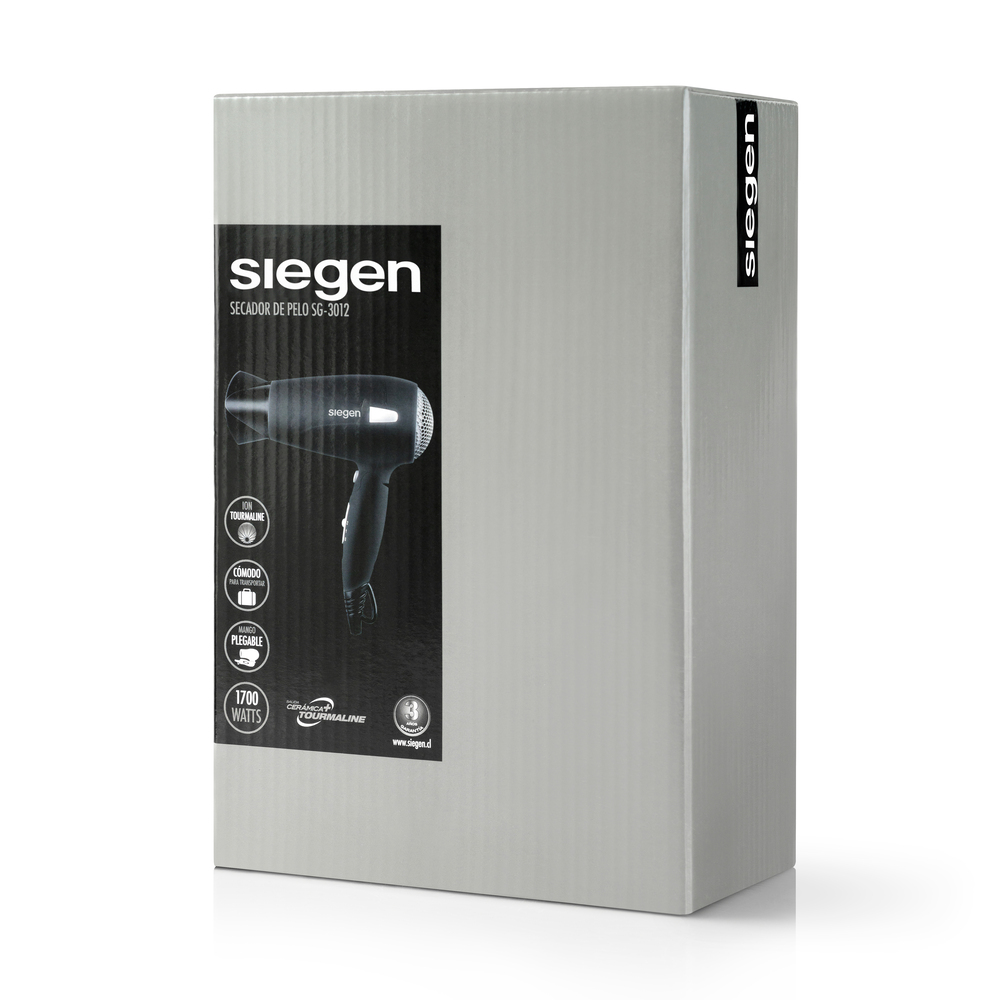 SECADORA DE CABELLO SIEGEN SG-3012 1700W - 6