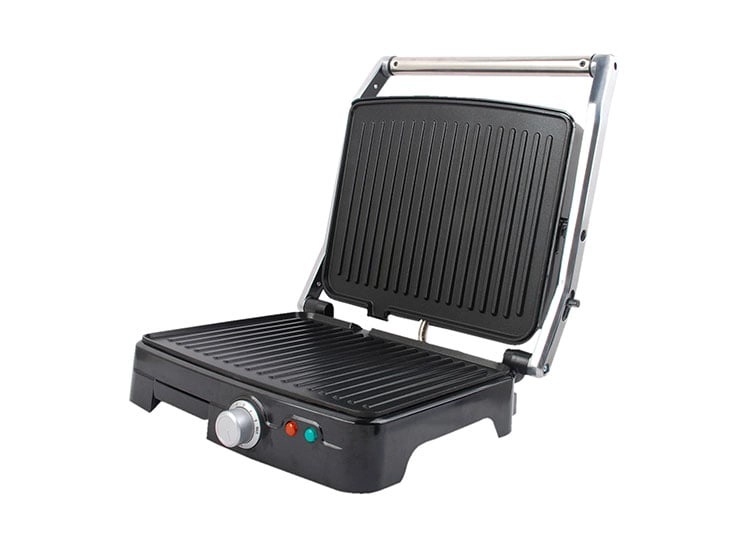 PARRILLA ELÉCTRICA IMACO IG2923 GRILL SANDWICH PANINI PLATEADO - 1