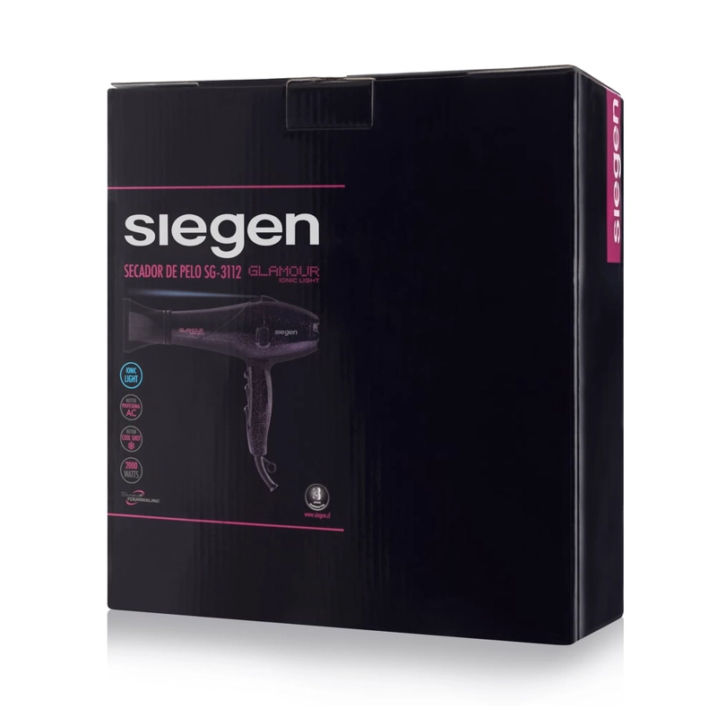 SECADORA DE CABELLO SIEGEN SG-3112 2000W PROFESIONAL - 6