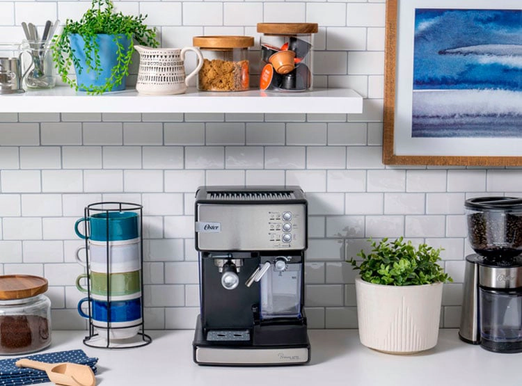 CAFETERA OSTER AUTOMÁTICA PRIMA LATTE I 15 BARES ACERO INOXIDABLE BVSTEM6603SS - 9