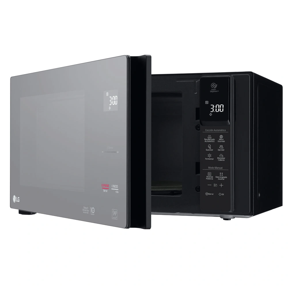 MICROONDAS LG 25L MH6596DIR EASYCLEAN NEGRO - 8