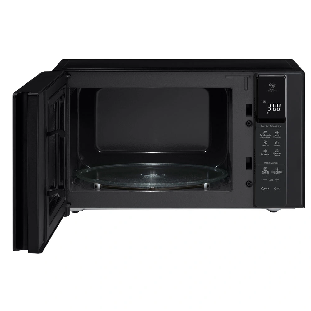 MICROONDAS LG 25L MH6596DIR EASYCLEAN NEGRO - 9