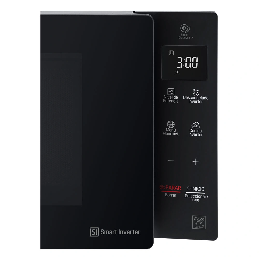 MICROONDAS LG 25L MS2536GIS EASYCLEAN NEGRO - 5