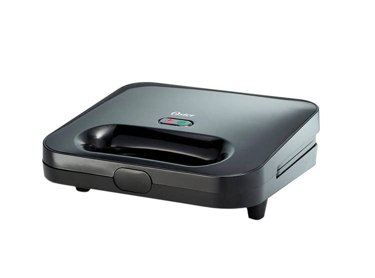 SANDWICHERA DE 2 REBANADAS COMPACTA NEGRA CKSTSM2885 OSTER - 1