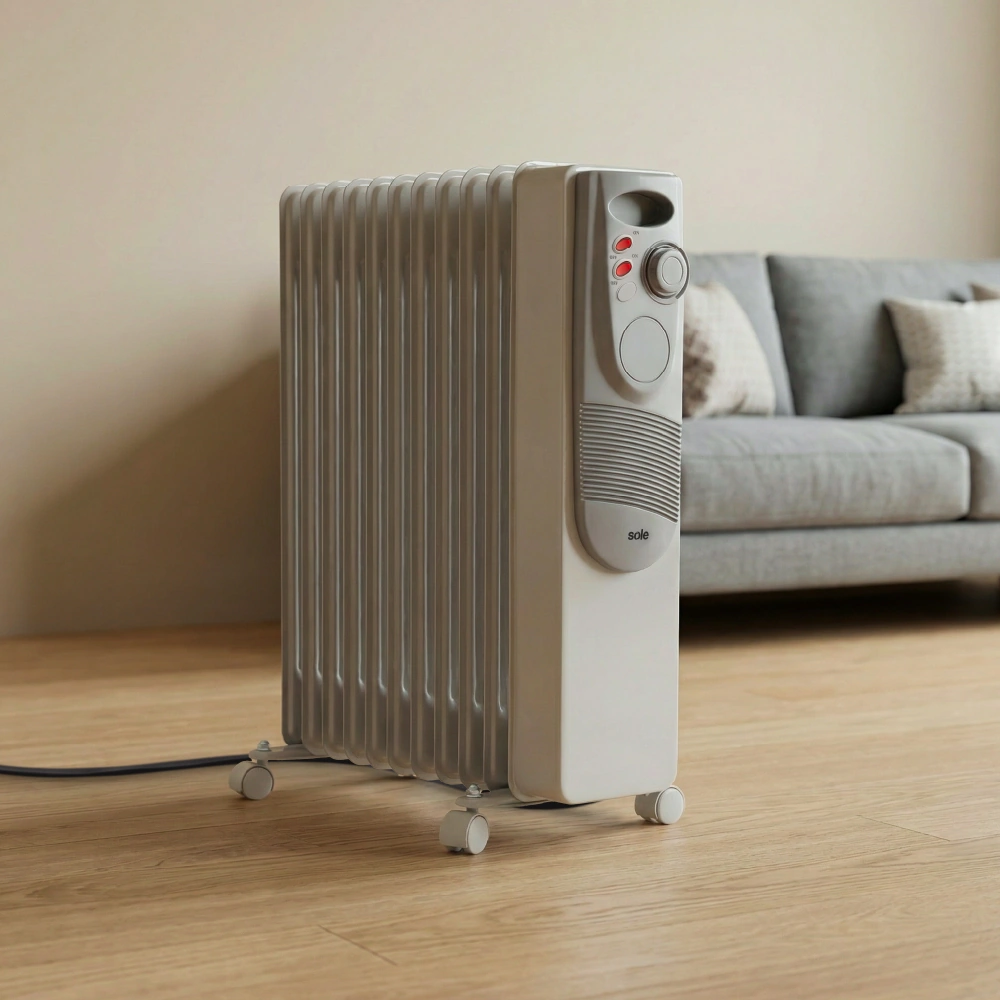 ESTUFA ELÉCTRICA DE ACEITE SOLE 2500W - 6