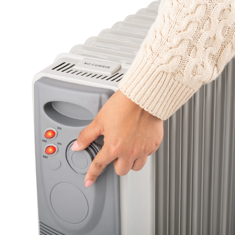 ESTUFA ELÉCTRICA DE ACEITE SOLE 9 CELDAS 2000W - 5