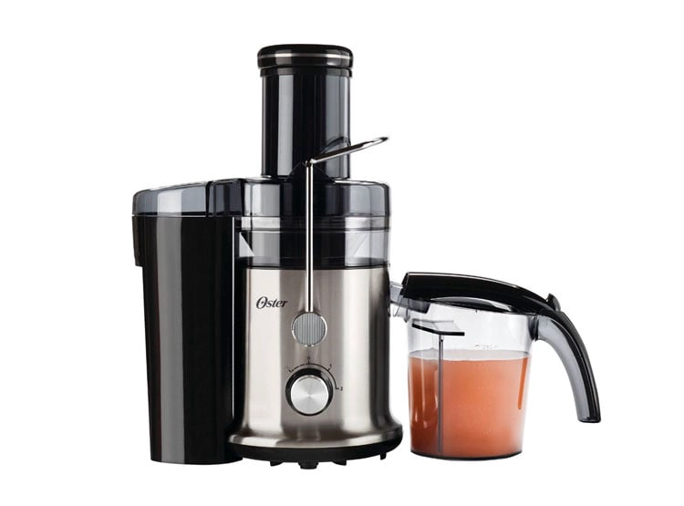 EXTRACTOR DE JUGOS 2V + PULSO 600W NEGRO Y PLATEADO FPSTJE320S OSTER - 2