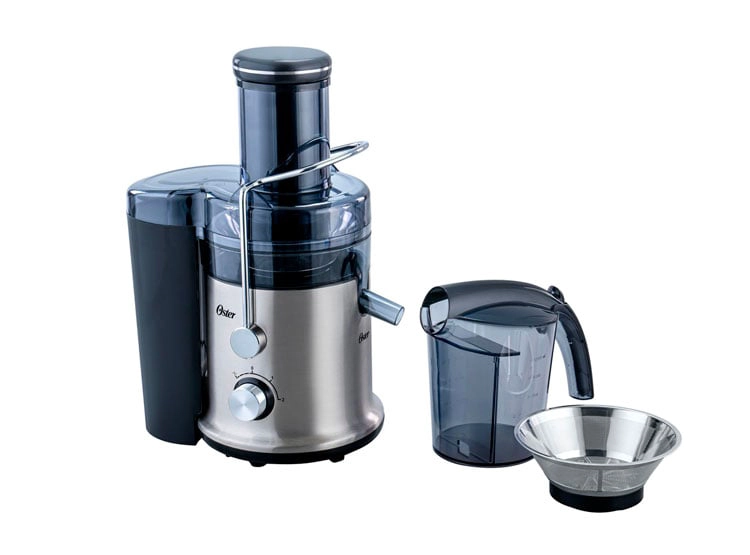 EXTRACTOR DE JUGOS 2V + PULSO 600W NEGRO Y PLATEADO FPSTJE320S OSTER - 3