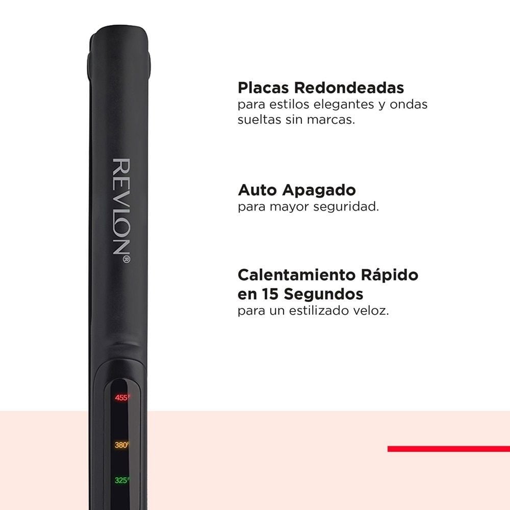 ALISADORA CABELLO REVLON TURMALINA RVST2174N1 3 X 1 CERÁMICA 235°C - 2