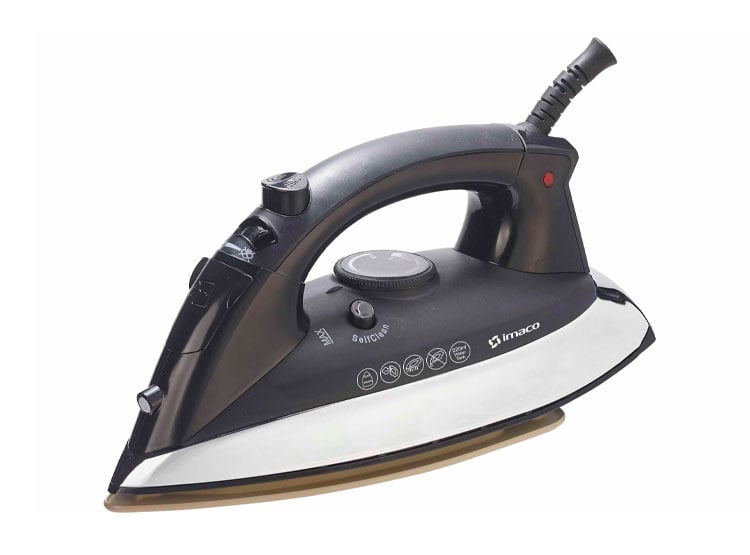 PLANCHA A VAPOR IMACO ETA181 BASE CROMADA NEGRO - 1