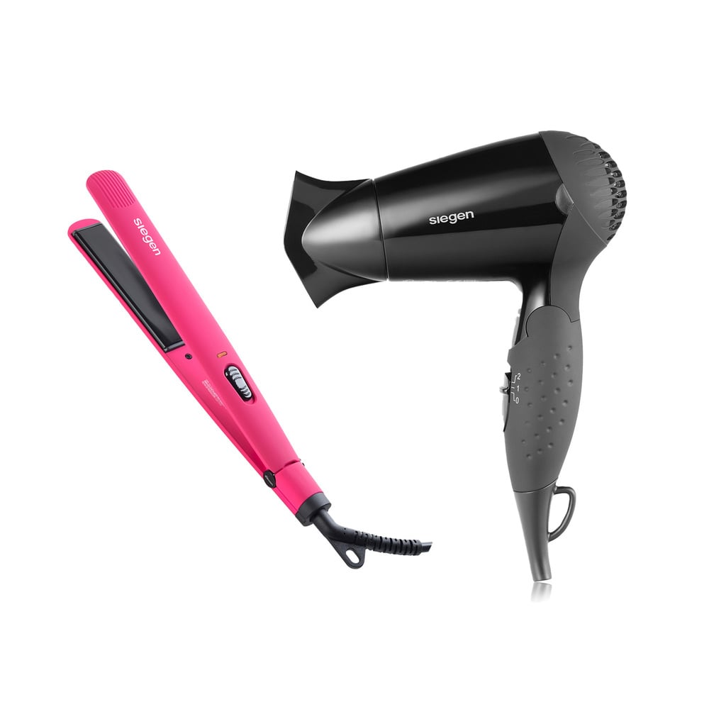 COMBO SIEGEN SECADORA SG-3005 + PLANCHA CABELLO SG-3510 - 1