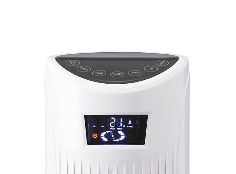 ENFRIADOR AIRE IMACO 3 NIVELES IYS5535 58W AIR COOLER DIGITAL C/CTRL.REMOT - 2