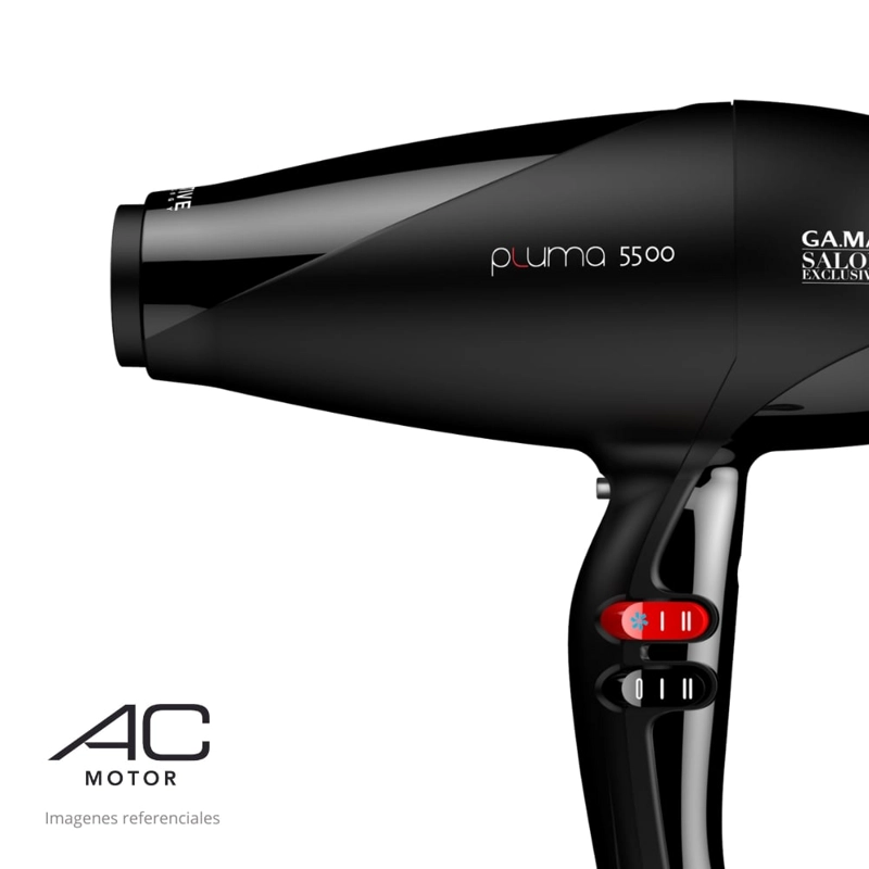 COMBO GAMA PLANCHA CABELLO G-STYLE + SECADORA CABELLO PLUMA 5500 - 5