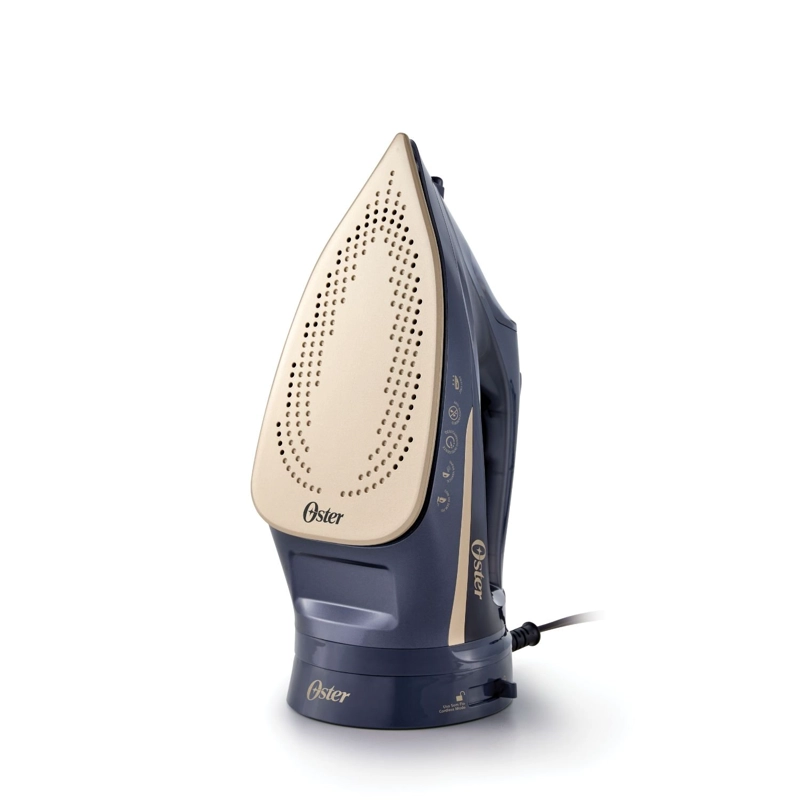 PLANCHA DE VAPOR OSTER INALÁMBRICA 2 EN 1 SUELA DE CERÁMICA AZUL GCSTCC5000 - 4