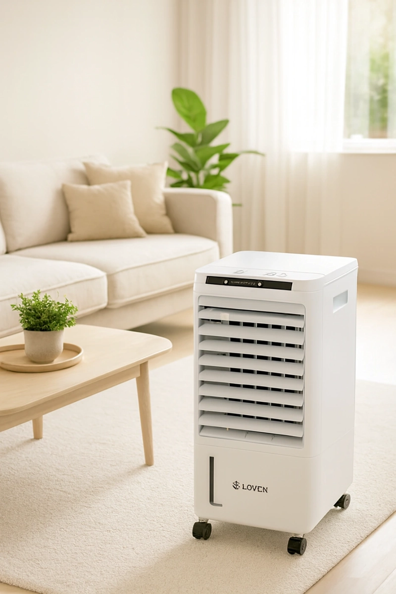 ENFRIADOR AIRE LOVEN 3 NIVELES EA7000-DGL 80W DIGITAL 7 LITROS - 1
