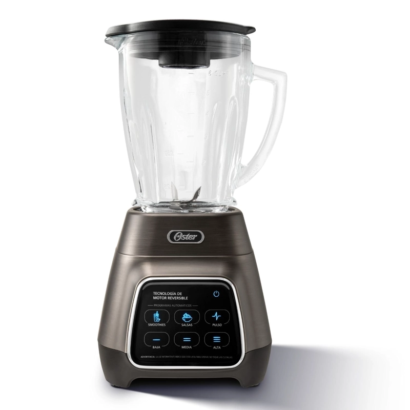 LICUADORA TACTIL CON PROGRAMAS AUTOMÁTICOS Y TECNOLOGÍA REVERSIBLE + VASO BLEND-N-GO BLSTPYG1312XBG - 1