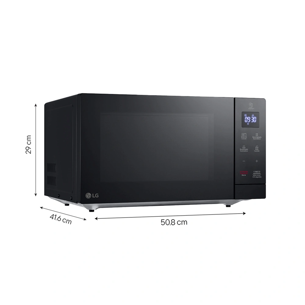 HORNO MICROONDAS LG 30L MH7032JAS EASYCLEAN NEGRO - 2