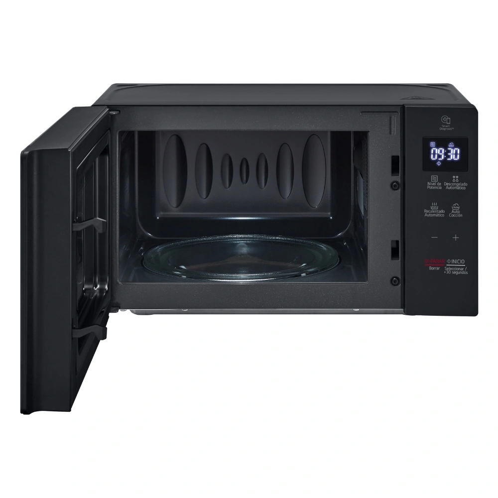 HORNO MICROONDAS LG 20L MS2032GAS EASYCLEAN NEGRO - 5
