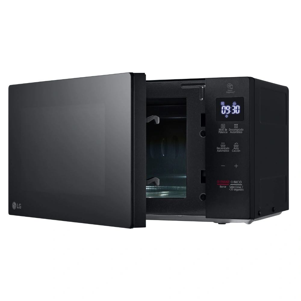 HORNO MICROONDAS LG 20L MS2032GAS EASYCLEAN NEGRO - 9