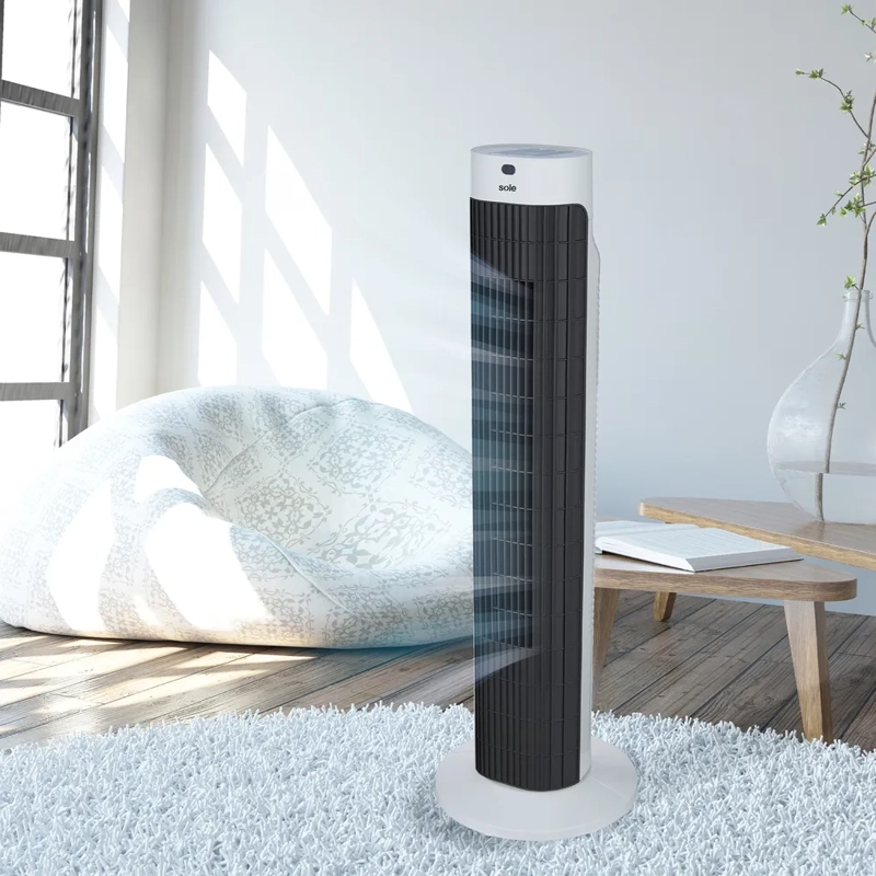 VENTILADOR TIPO TORRE SOLE CON CONTROL REMOTO - 76 CM - 7