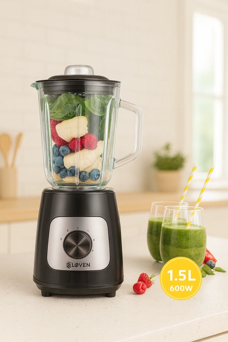 LICUADORA LOVEN SB1580 2 VELOCIDADES 1.5 LT - 2