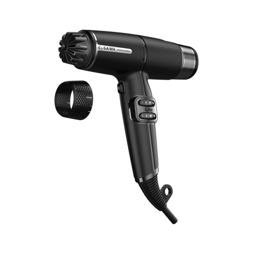 SECADORA DE CABELLO GAMA IQ LITE 1400W BLACK - 2