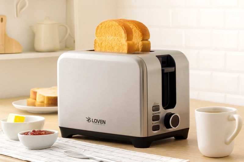 TOSTADORA LOVEN 2 REBANADAS PRO 930W - 2