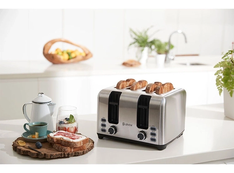 TOSTADORA LOVEN 4 REBANADAS PRO21 1600W - 6