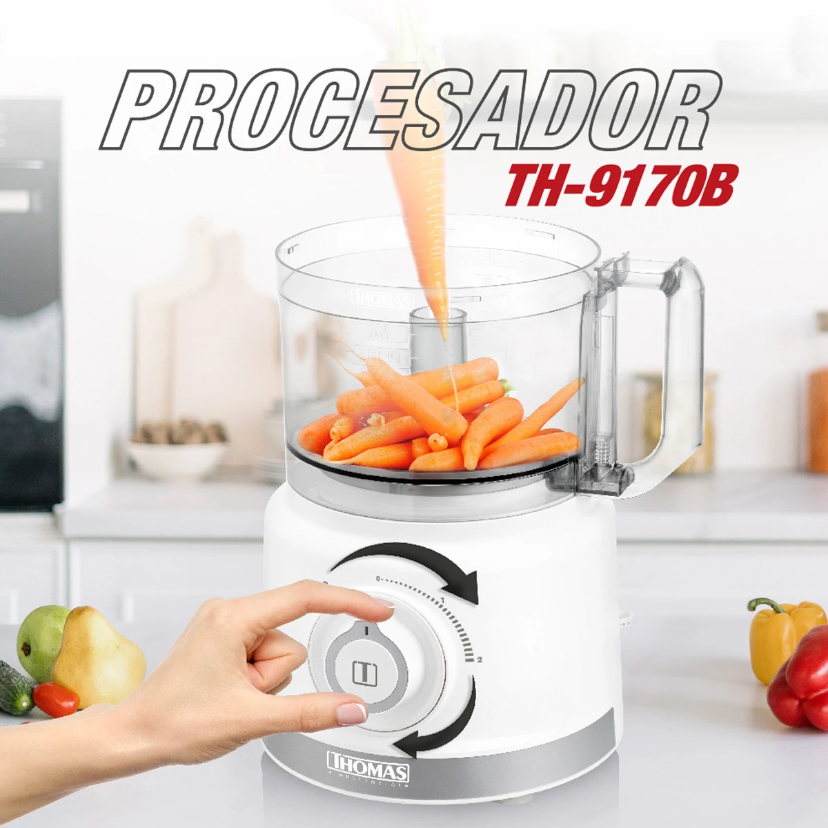 LICUADORA THOMAS TH-9170B - 4