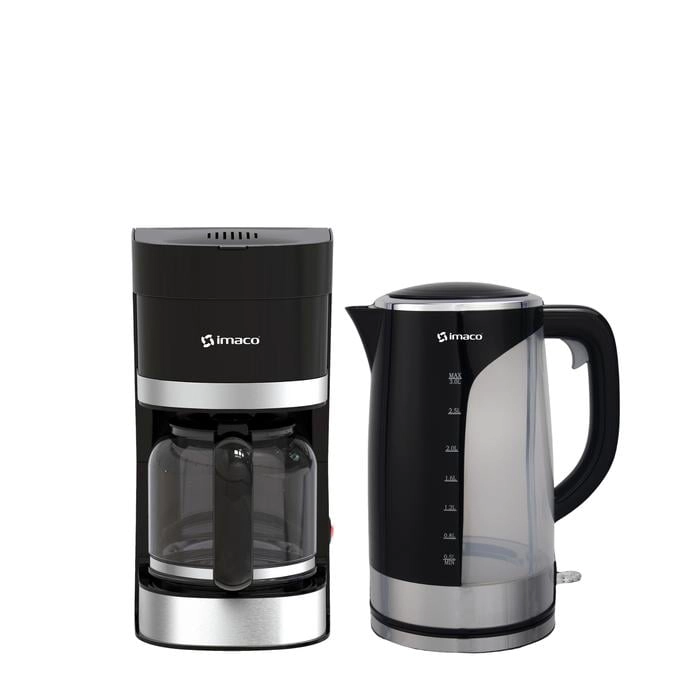 COMBO IMACO CAFETERA 12 TAZAS + HERVIDOR 3 LITROS - 1