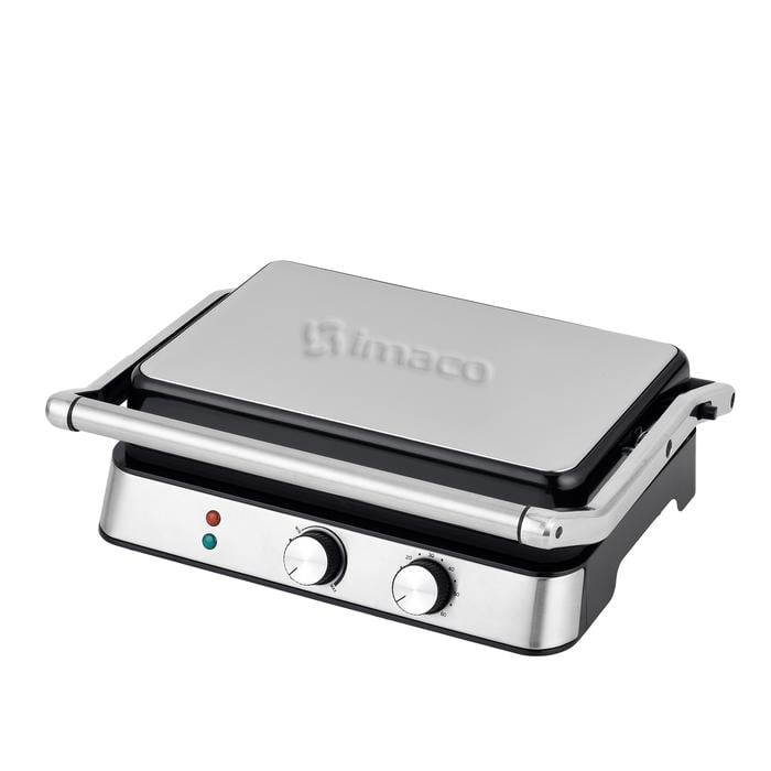 GRILL IMACO PANINI EXTRALARGE IG3423 GRIS - 5