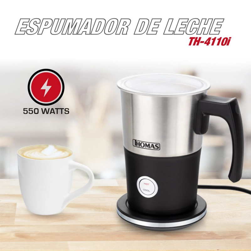 ESPUMADOR DE LECHE THOMAS 4 EN 1 TH-4110I - 5