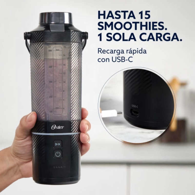 LICUADORA PORTÁTIL OSTER GOMAX BLSTGFP-B20 NEGRO - 3