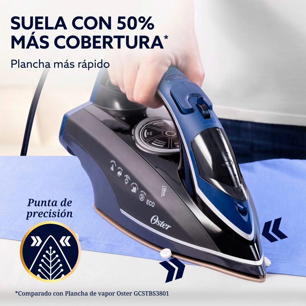 PLANCHA A VAPOR OSTER 2200W GCSTDPD8201 - 3