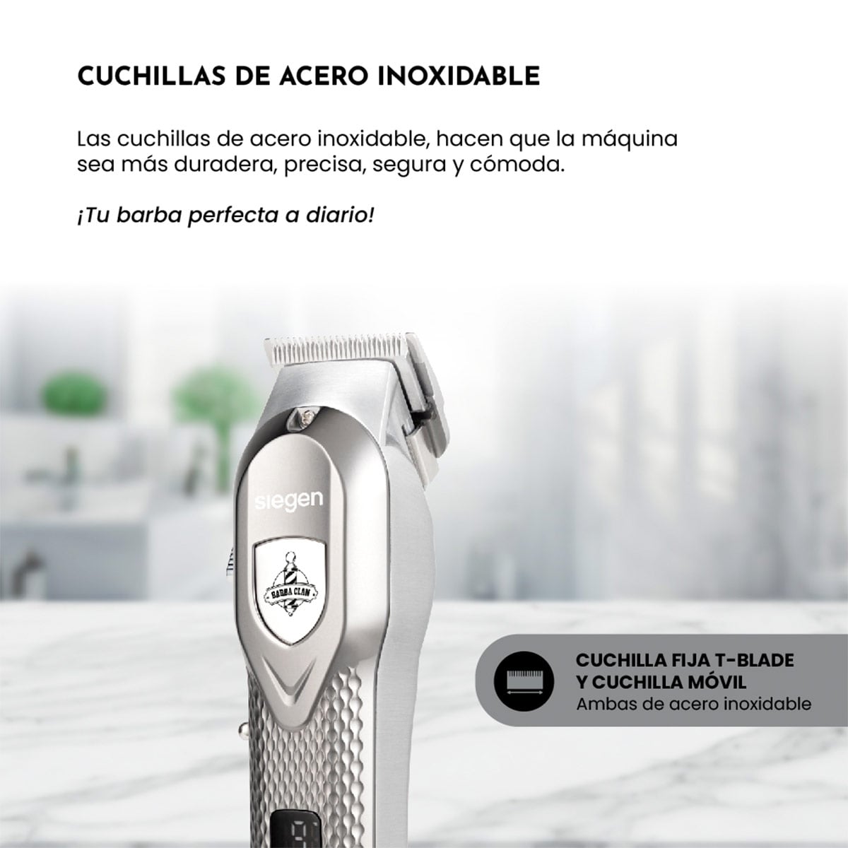 MAQUINA CORTA PELO SIEGEN SG-8700 - 3