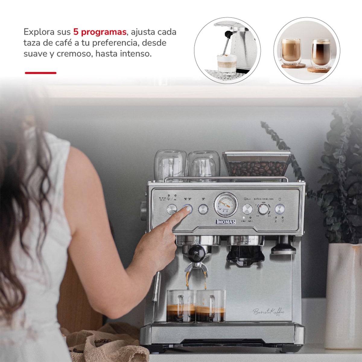 CAFETERA THOMAS ESPRESSO TH-170EMI - 3