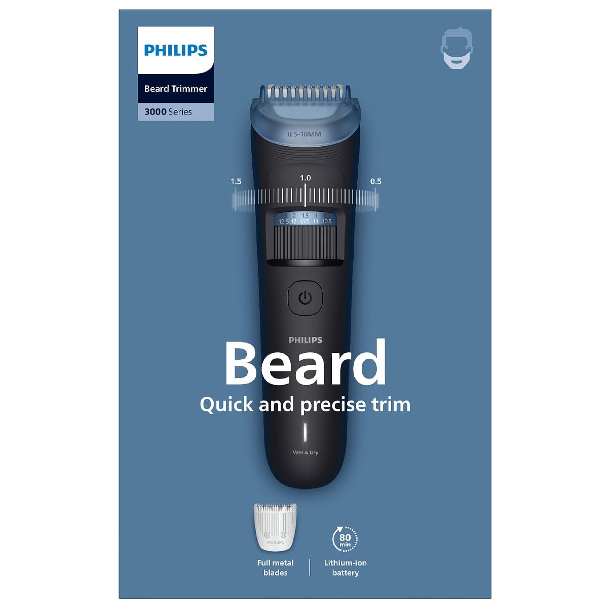 AFEITADORA PHILIPS BT3617 15 - 3