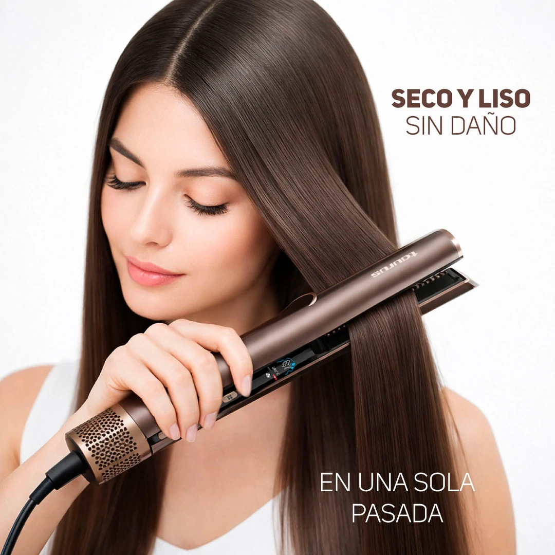 COMBO TAURUS MULTISTYLER AIR PRO FLEX 6 EN 1 + ALISADORA SECADORA PLASMA FUSIÓN - 11