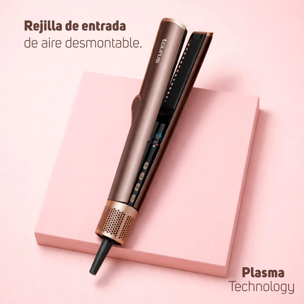 COMBO TAURUS MULTISTYLER AIR PRO FLEX 6 EN 1 + ALISADORA SECADORA PLASMA FUSIÓN - 13