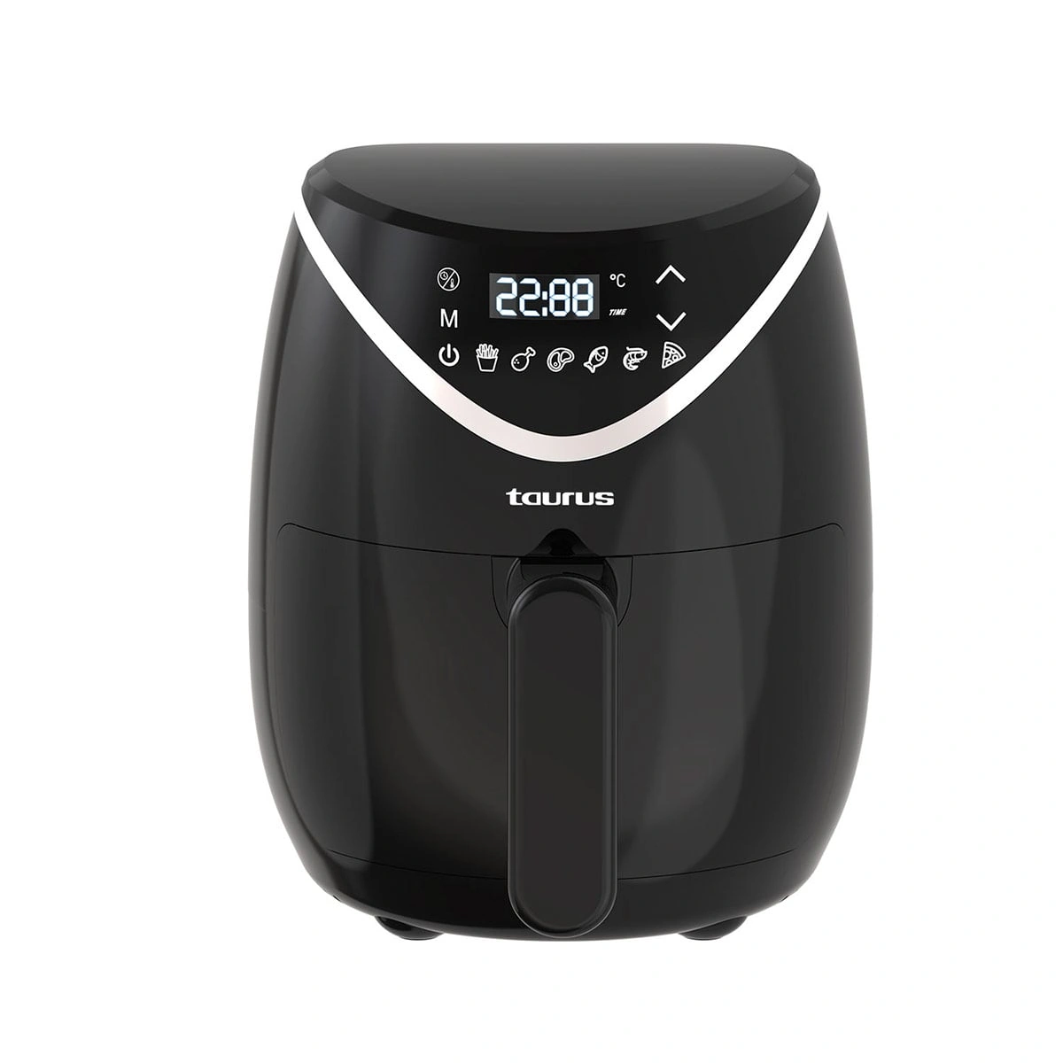 COMBO TAURUS LICUADORA ELITE 1600W + FREIDORA DE AIRE 2.6L BLACK FRYER II - 11