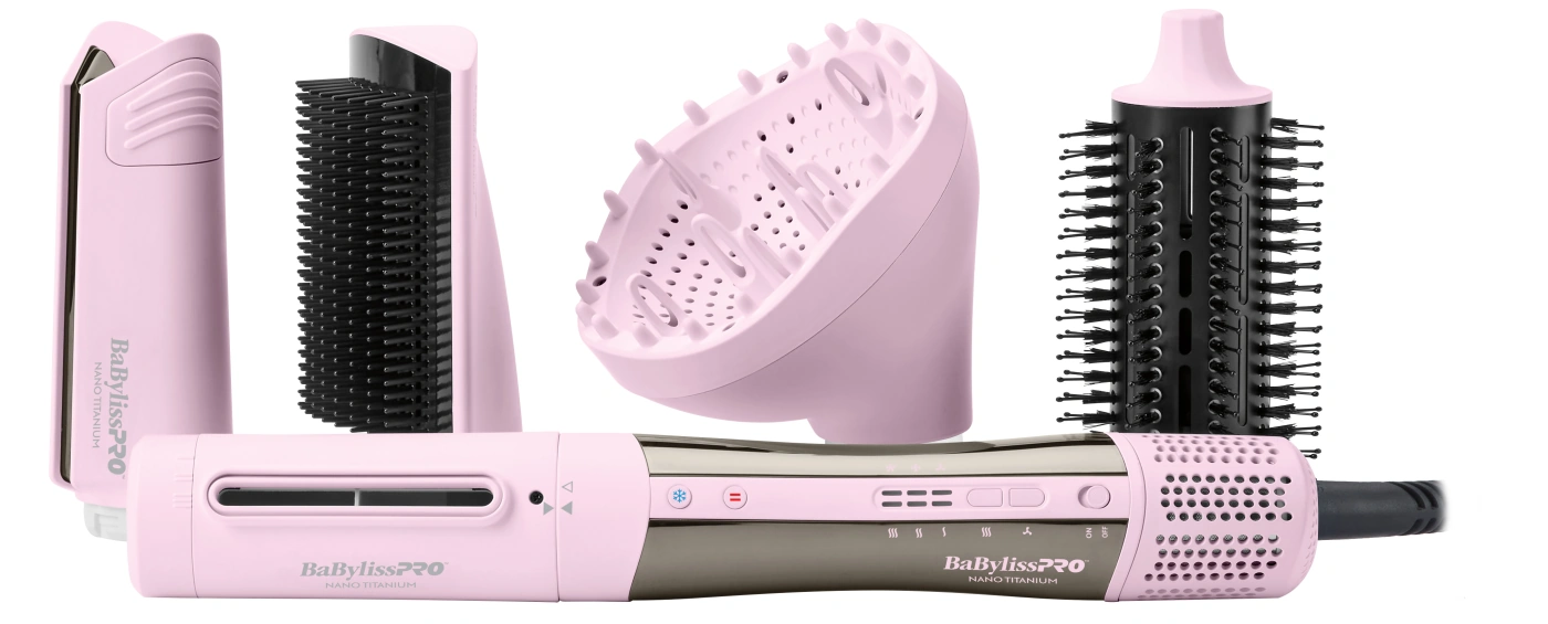 SECADORA DE CABELLO BABYLISS PRO STYLE/SWITCH ROSADO - 1