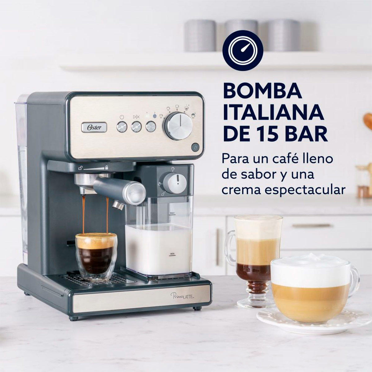 CAFETERA OSTER EXPRESSO/ CÁPSULAS BVSTEM6604SS - 6