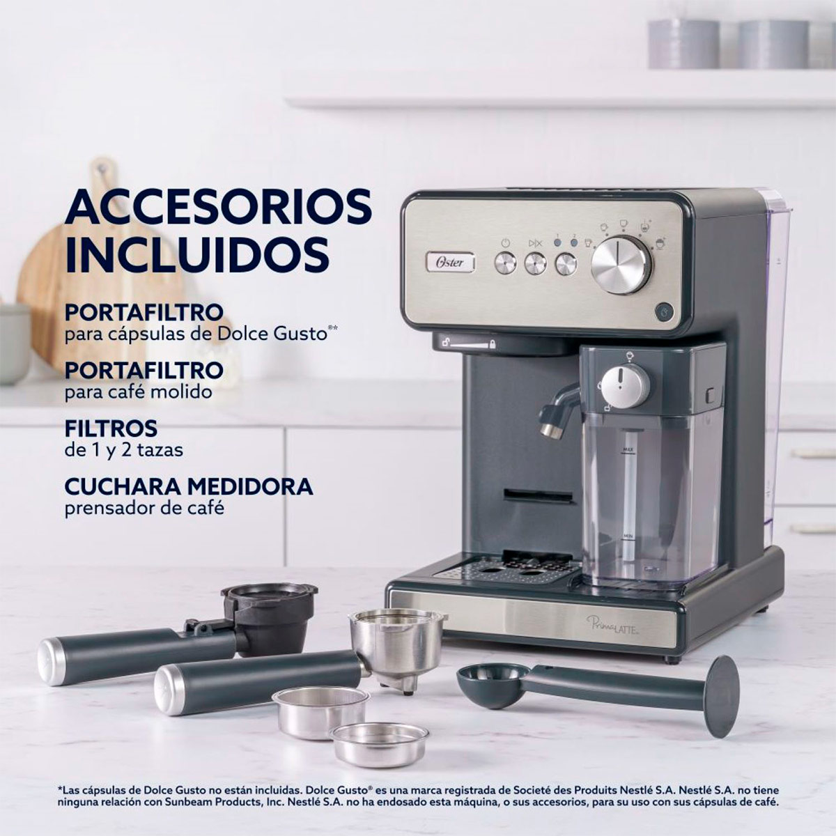 CAFETERA OSTER EXPRESSO/ CÁPSULAS BVSTEM6604SS - 7