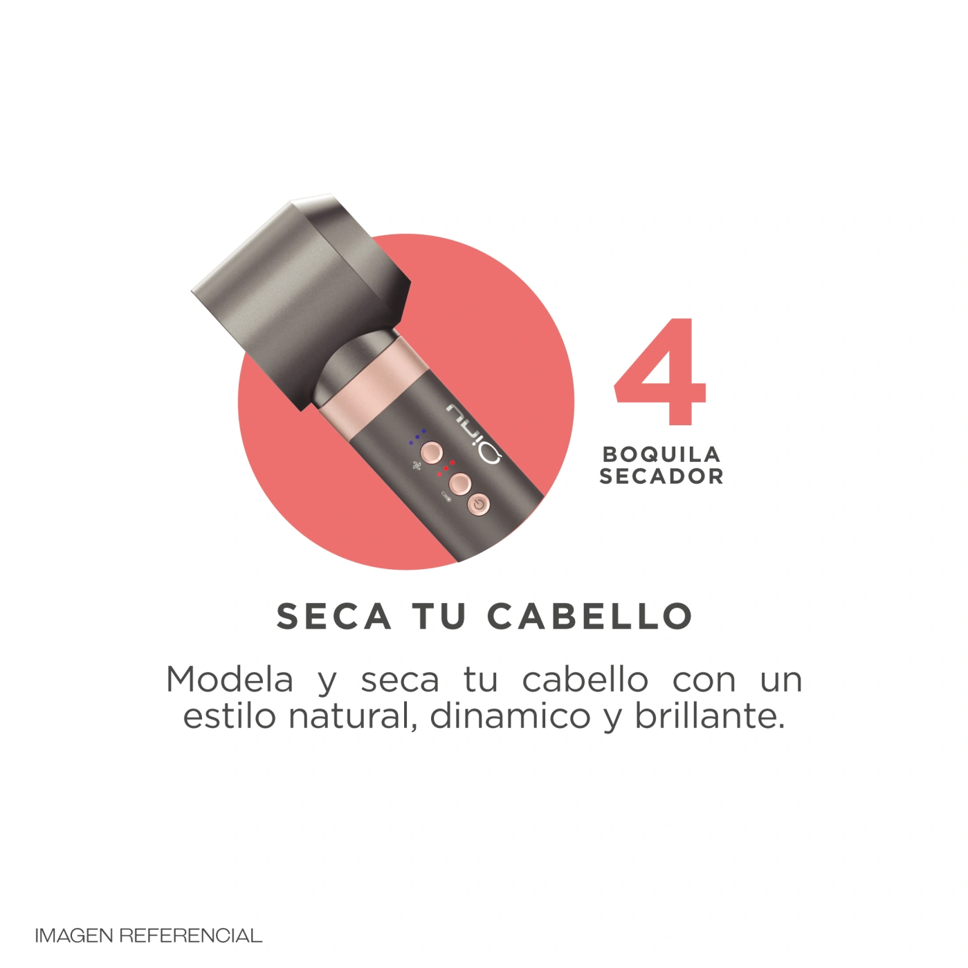 CEPILLO MULTISTYLER GAMA UNIQ FLOW 6 EN 1 - 6