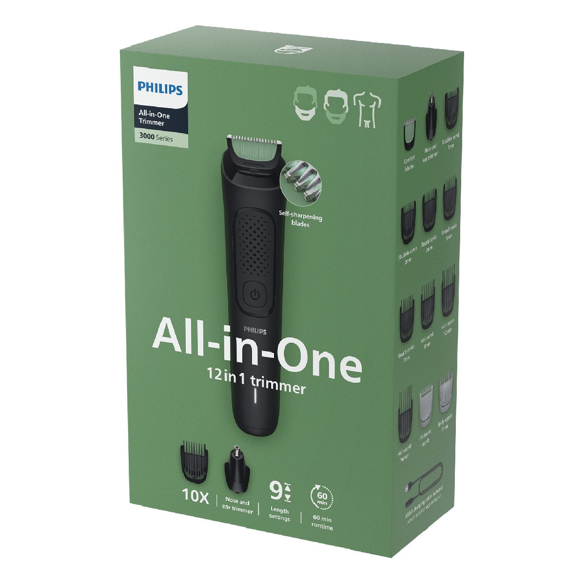 MÁQUINA DE AFEITAR PHILIPS MULTIGROOM SERIE 3000 MG3921_ 15